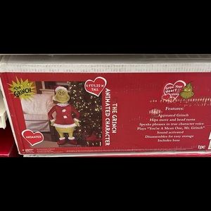 The Grinch Animated Character 4ft tall